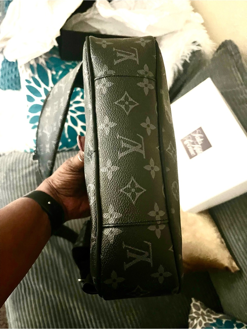 Louis Vuitton Black Monogram Belt/Crossbody Bag - Picture 8 of 8